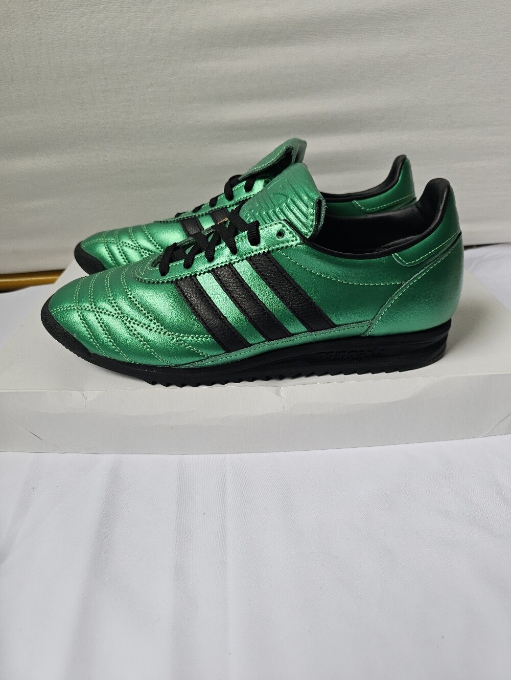 Adidas Originals SL 72 OG W - Metallic Green/Black (NWT) - Picture 3 of 16